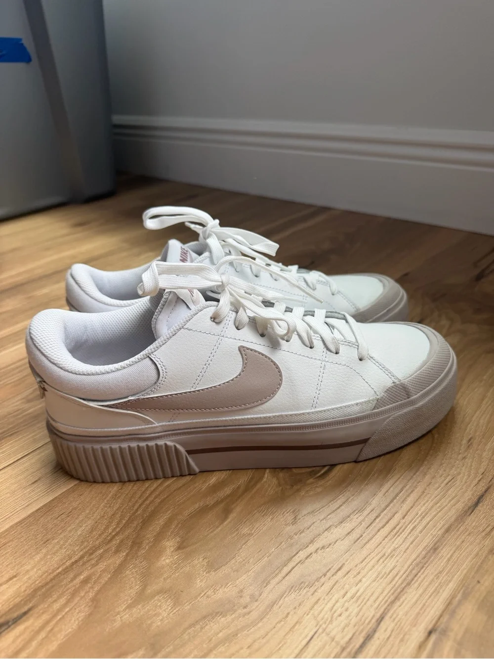 Nike Court Legacy Lift White Platinum Violet (Women's)